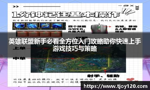 英雄联盟新手必看全方位入门攻略助你快速上手游戏技巧与策略